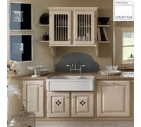 Evier céramique 2 bacs OXFORDSHIRE - CRISTINA ONDYNA CAO1003