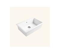 Evier céramique blanc FELIX 1 bac 760x510 mm
