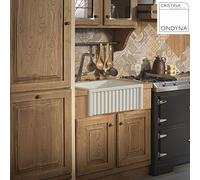 Evier ceramique HAMSHIRE - CRISTINA ONDYNA CAH600