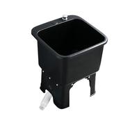 Évier Commercial For Balais À Franges, Bassin De Nettoyage De Sols En Plastique, Évier Noir Sur Pied, Adapté Aux Restaurants, Bureaux, Espaces Commerciaux(Black,S)