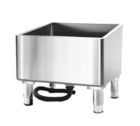 Évier Commercial Sur Pied, Bassin De Buanderie, Seau À Serpillière Pratique Et Profond De Grande Capacité, Convient Aux Restaurants, Locaux Commerciaux Et Garages(60x41cm/23.6x16.1in)