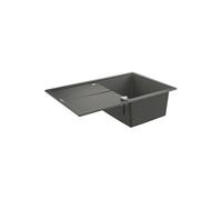 Grohe évier encastré composite 31639AT0 780x500mm, 1 vasque avec égouttoir, gris granit