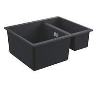 GROHE Évier encastrable K500 31648AP0 – composite – 55,5×46 cm – 1,5 bac – noir granit