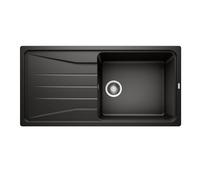 Blanco Évier de cuisine SONA XL 6S granit noir 1 cuve et égouttoir réversible 100x50 cm