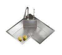 Evier Cuisine,evier Inox Includes Pull-out Faucet Utility For Kitchens, Washing Dishes And Vegetables, Bars, Restaurants, And Washing Cups.