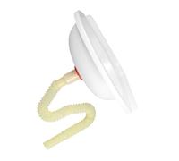 Évier d'angle mural peu encombrant - Mini lavabo de salle de bain avec tuyau d'évacuation pour petits espaces Installation facile à monter soi-même Design léger pour balcons et maisons compactes