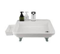 Évier de camping portable robuste à large ouverture, station de lavage des mains pour le camping, la vaisselle, idéal pour la cour, le barbecue, le jardin, le parc, l'aventure, solution d'hygiène