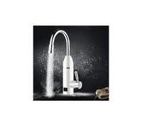 Evier de chauffe-eau instantané robinet d'eau électrique ajustant l'affichage température led - blanc