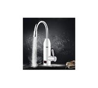 Evier de chauffe-eau instantané robinet d'eau électrique ajustant l'affichage température led - blanc