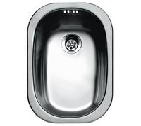 Evier de Cuisine 29,5x41,5cm Inox Évier Encastré E29 Ab 30cm Cabinet Sans Trou