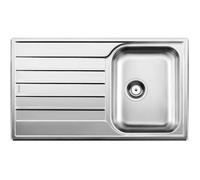 Evier de cuisine à encastrer BLANCOLIVIT 45 S Salto - BLANCO - 1 bac - Acier inox lisse - Réversible