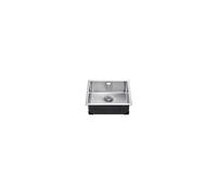 Evier de cuisine à encastrer sous plan en acier inox 304 cuve simple 50 cm
