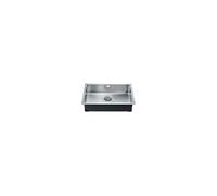 Evier de cuisine à encastrer sous plan en acier inox 304 cuve simple 70 cm