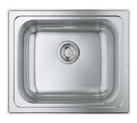 Evier de cuisine Acier ydable A encastrer par le dessus GROHE K200 31719SD0 Gris Gris G