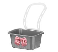 Évier de cuisine attrape-aliments - Grille de vidange montée sur robinet - Récipient multifonction pour riz, viande, savon dans la maison et la salle de bain