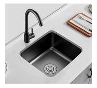 Évier de cuisine avec lavabo intégré en acier inoxydable 304, barre de lavage des légumes et balcon, et de nombreux accessoires.