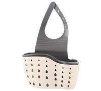 Évier de Cuisine Caddie Debout ou Support d'éponge Suspendue avec Bracelet réglable Robinet en Plastique Panier de Caddie avec Trous vidange pour séchage Caddy pour évier Cuisine, Porte-éponge