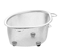 Évier de cuisine Colander - en acier inoxydable - Filtre anti-odeur - Collecteur de déchets alimentaires pour rincer les produits - Piège à cheveux pour salle de bain - Lavabo robuste et fiable