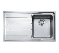 Évier de cuisine de surface - FRANKE - ANX 211-86 - Rectangulaire - Acier inoxydable - 1 bac