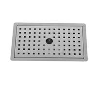 Évier de cuisine en acier inoxydable - Encastrable - Drop-In - Pour l'extérieur - Avec robinets d'égouttement - Petit évier de bar - Évier de travail pour appartement sur le plan de travail (brossé)