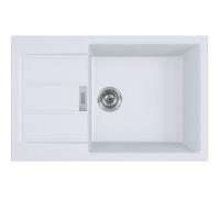 FRANKE S2D 611-78 XL Sirius Évier de Cuisine en Tectonite, Blanc Polaire