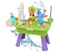 Évier de Jeu - Robinet alimenté par Batterie, Table à Eau électrique, éducatifs, Outil Domestique fiable, Utilisation à la Maternelle, matériau Robuste de Haute qualité, géométrie struc
