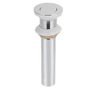 Évier de salle de bain drainage antiblog du bassin popup rebond bouché drainage avec couvercle de protection (Réplique d'électroples sans trous)