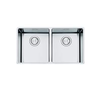 Évier Double cuve Smeg Rectangulaire 73 cm Universel Mira VSTR3434-2 Acier
