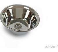 Évier en acier inoxydable Camping Évier Lavabo Glacière Camping-car Voyage 20cm Ø
