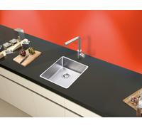 Évier En Acier Inoxydable Encastrable 49 X 44 Cm Respekta Detroit