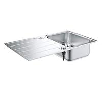 Grohe un évier 31571SD1 86x50cm, en surface 2000 ou encastré, 2000 bassin, en acier inoxydable