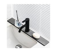 Évier en pierre à séchage instantané, tapis de robinet en pierre pour évier de cuisine, plateau d'évier en pierre de diatomite à séchage rapide, protection anti-éclaboussures, tapis absorbant pour