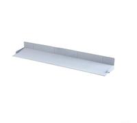 Évier en silicone pour bord anti-éclaboussures de 70 cm avec ventouses antidérapantes, protection étanche pour comptoir de cuisine avec drainage incliné et couverture complète (gris bleu)