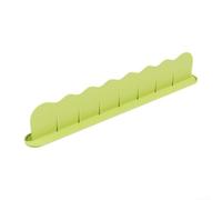 Évier en silicone pour cuisine, déflecteur d'eau réutilisable avec trou pour œillet, passe au lave-vaisselle pour éviter les éclaboussures sur les comptoirs et les sols, gris (vert)