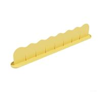 Évier en silicone pour cuisine, déflecteur d'eau réutilisable avec trou pour œillet, passe au lave-vaisselle pour éviter les éclaboussures sur les comptoirs et les sols, gris (jaune)