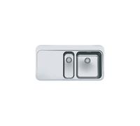 Évier encastrable - FRANKE - Sinos SNX 251 - Inox - 2 bacs - Réversible - A encastrer