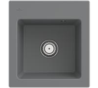 Villeroy und Boch Subway 45 XS évier encastrable 678100SL Spülbecken , 475 x 510 mm, pierre CeramicPlus