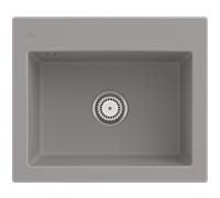 Villeroy und Boch Subway 60 S évier encastrable 330900SL Spülbecken , 600 x 510 mm, pierre CeramicPlus