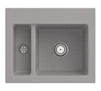 Villeroy und Boch Subway 60 Évier encastré XM 678000KD Spülbecken , 620 x 510 mm, fossil CeramicPlus