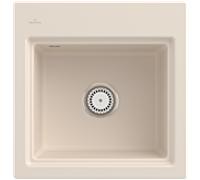 Villeroy und Boch Subway Évier encastré Style 50 S 331500FU Spülbecken , 500 x 510 mm, ivoire CeramicPlus