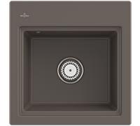 Villeroy und Boch Subway Évier encastré Style 50 S 331500TR Spülbecken , 500 x 510 mm, bois CeramicPlus