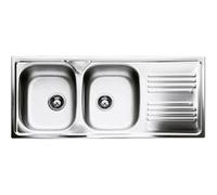 Évier encastré Smeg LYP116D Rectangulaire Acier inoxydable
