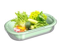 Évier extensible - Passoire de cuisine pour aliments, bol à vaisselle peu encombrant pour baies, pâtes, camping, appartement