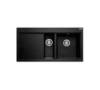 Franke MTG 651-100 Évier fragranit, Avec égouttoir (a gauche), onyx 114.0250.538