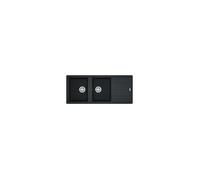 Évier - Franke Boston BFG 621 - Noir - 2 bacs - Largeur 116 cm