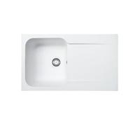 Evier kite blanc 86x50-1 cuve