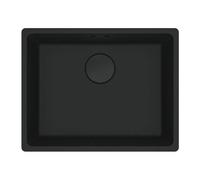 Évier - FRANKE - Maris Mrg 110-52 - Granit Noir Mat - Manuel - Rectangulaire - 1 Bac