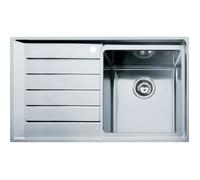 Evier - FRANKE - Neptune Plus - Inox - 2 bacs - 860x510 mm - Montage à encastrer