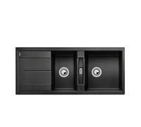 Evier granit anthracite BLANCO METRA 8 S 2 bacs