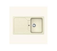 Evier granit beige vanille FORMHAUS 1 bac 1 égouttoir